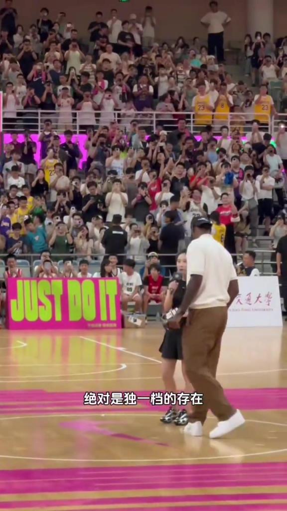 马健:詹姆斯中国行在流量排行榜上,绝对是独一档的存在