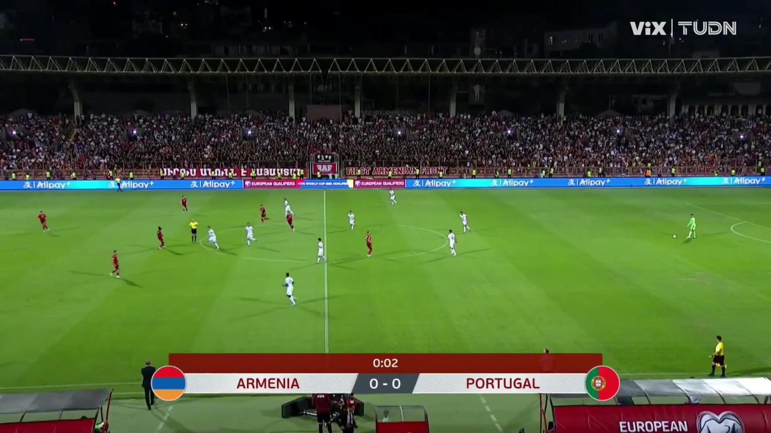 【集锦】世预赛-C罗双响+世界波菲利克斯双响 葡萄牙5-0亚美尼亚