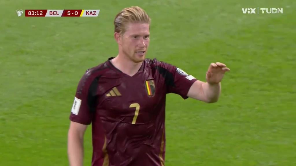 【集锦】世预赛-德布劳内两射一传多库双响 比利时6-0哈萨克斯坦