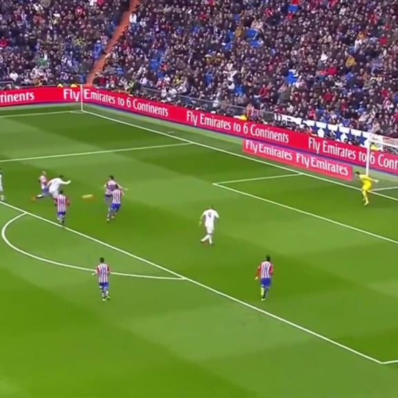 纯粹的暴力美学！C罗与齐达内合作的第一个赛季！单兵天花板！