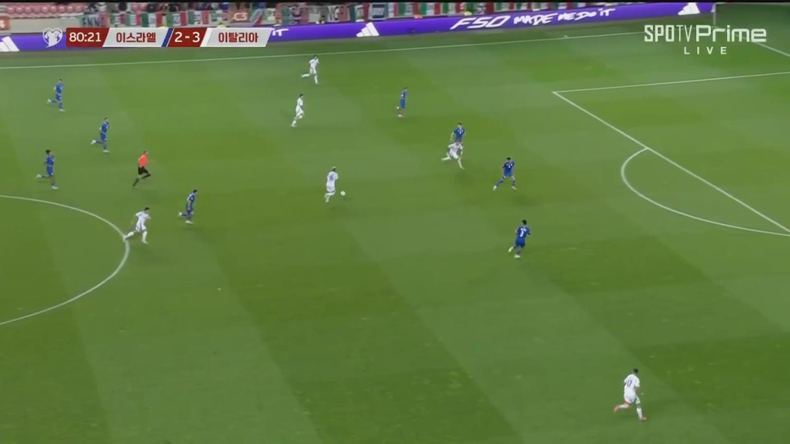 替补登场即建功！拉斯帕多里门前扫射破门