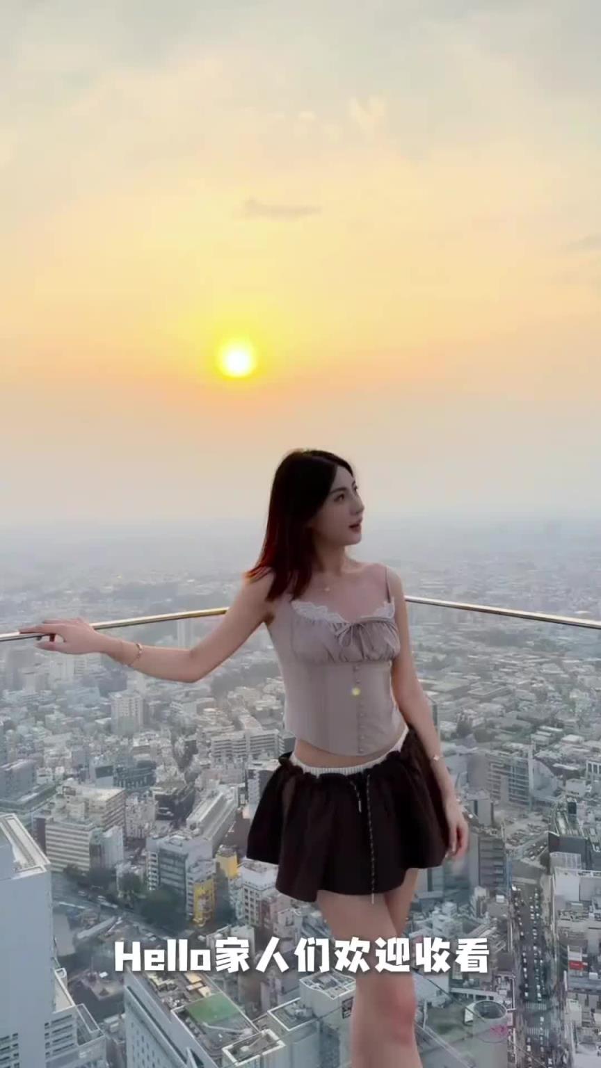 颜值真高啊！高诗岩妻子晒东京旅游vlog攻略篇