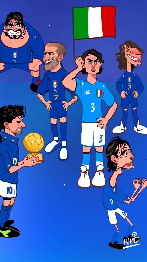 外网动画致敬:意大利足球有完美的过去!谁是你的入坑回忆?